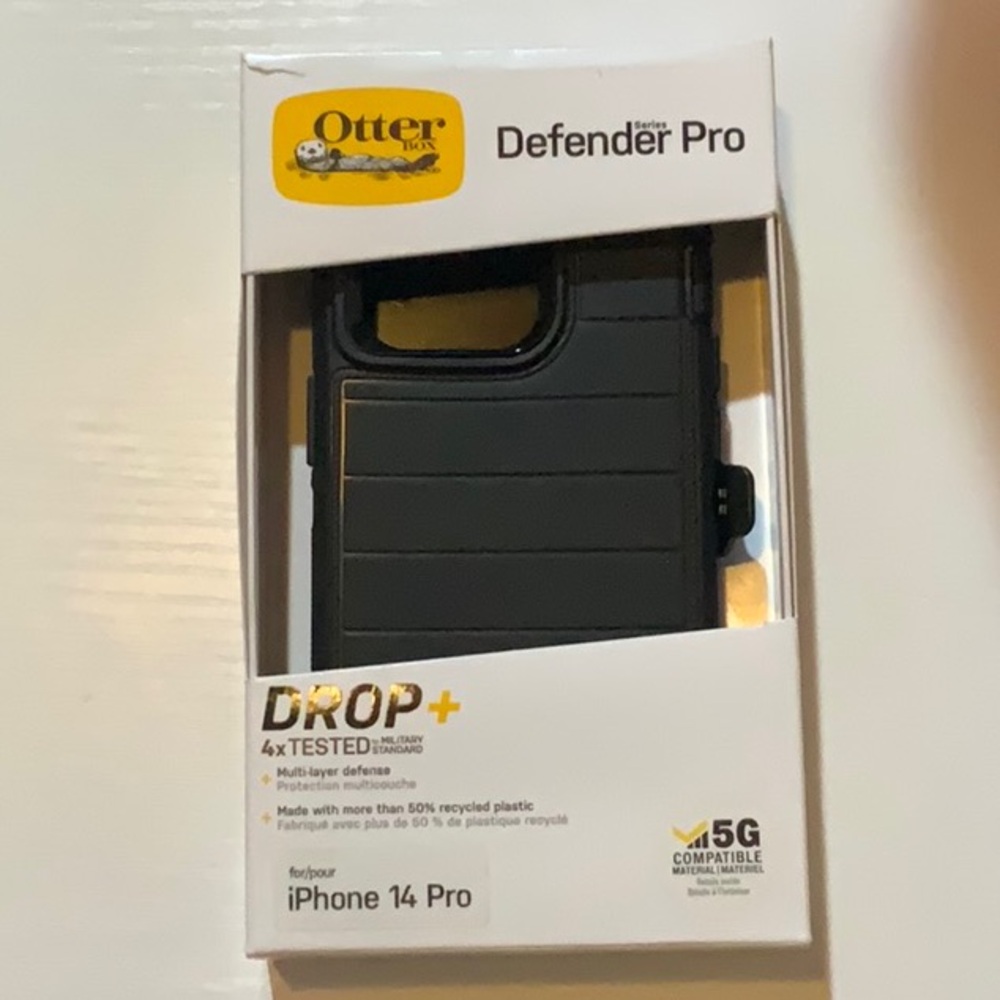 OtterBox Black Defender Pro Case for iPhone